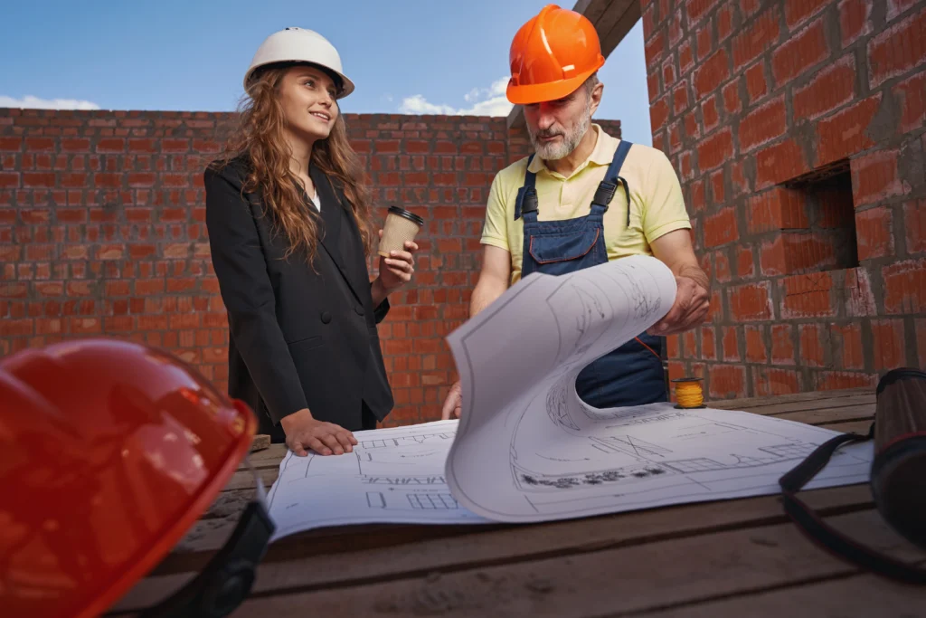 What is the estimating process for a construction project?